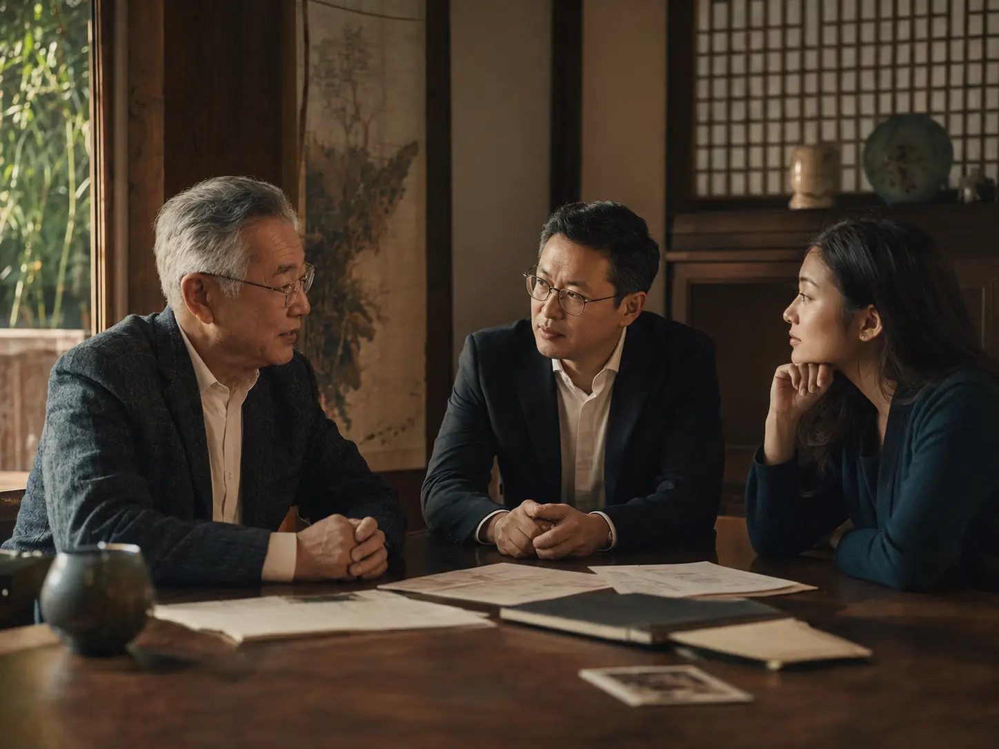 Three generations in a family-enterprise governance conversation